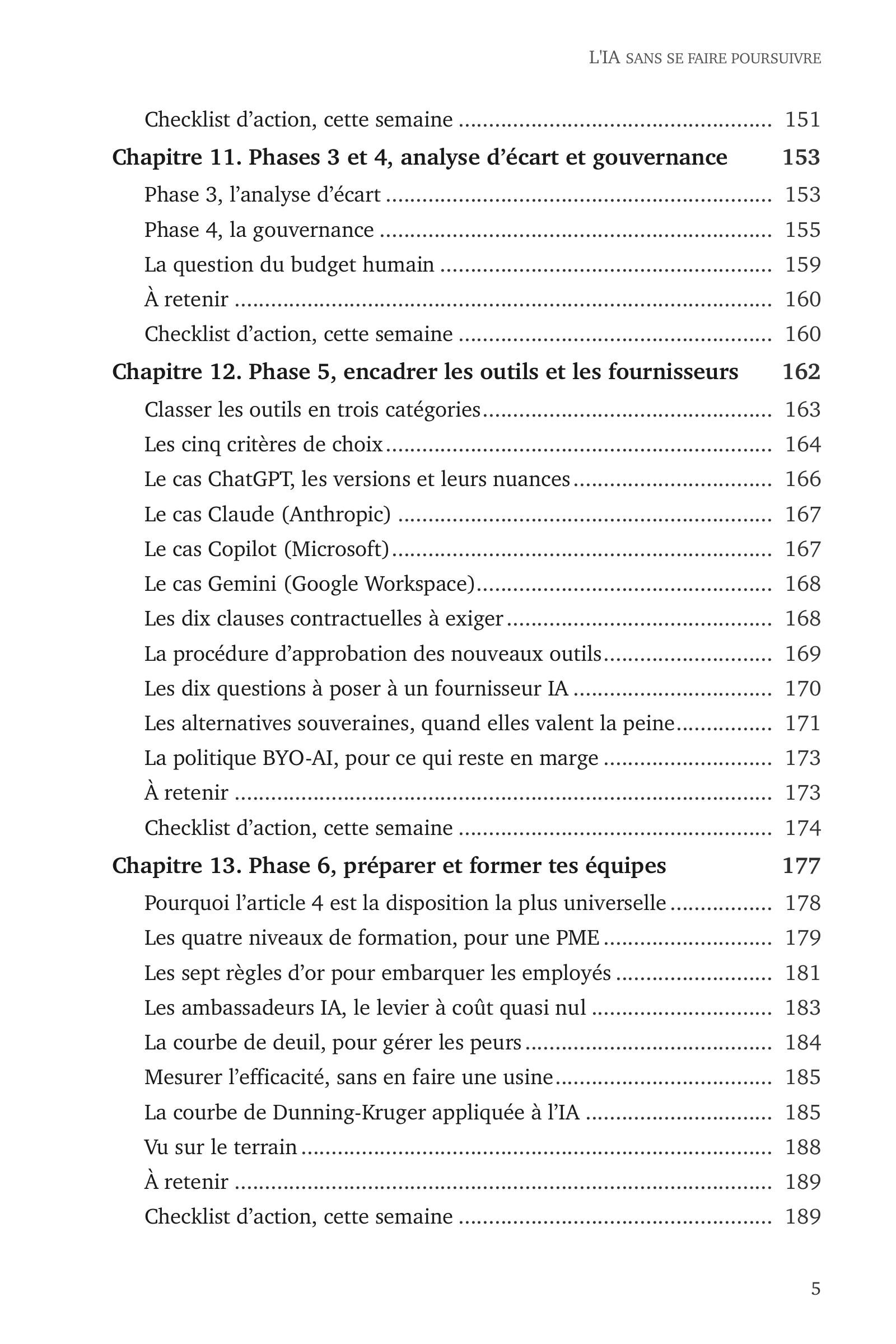 Page 5 de l'extrait de L'IA sans se faire poursuivre