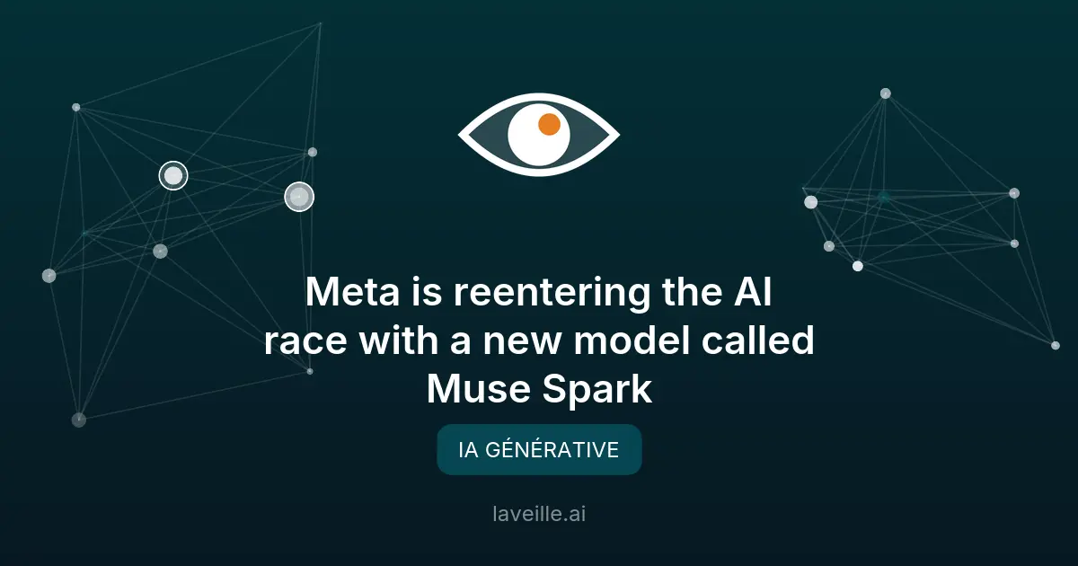 Meta Muse Spark : le nouveau modèle IA multimodal
