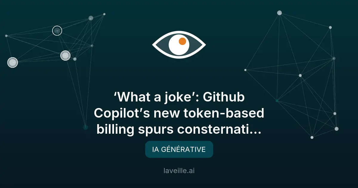 GitHub Copilot change sa tarification : hausse des coûts