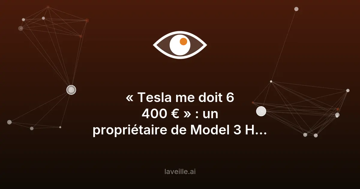 Tesla face à une action collective pour incompatibilité FSD