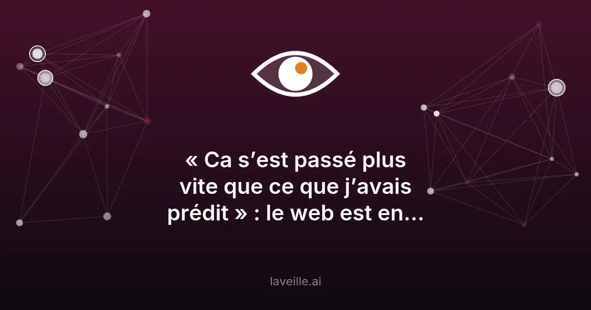 Bots et IA dominent 60% du trafic web en 2026