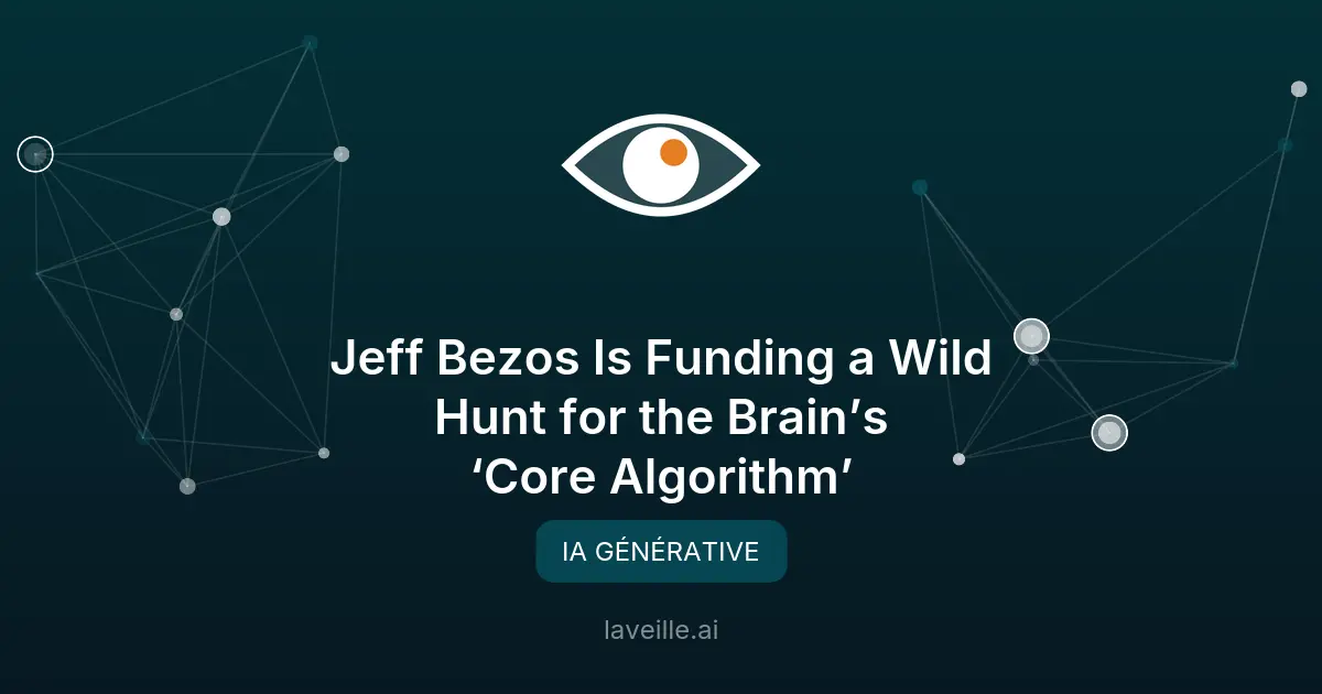 Jeff Bezos investit dans une IA inspirée du cerveau humain