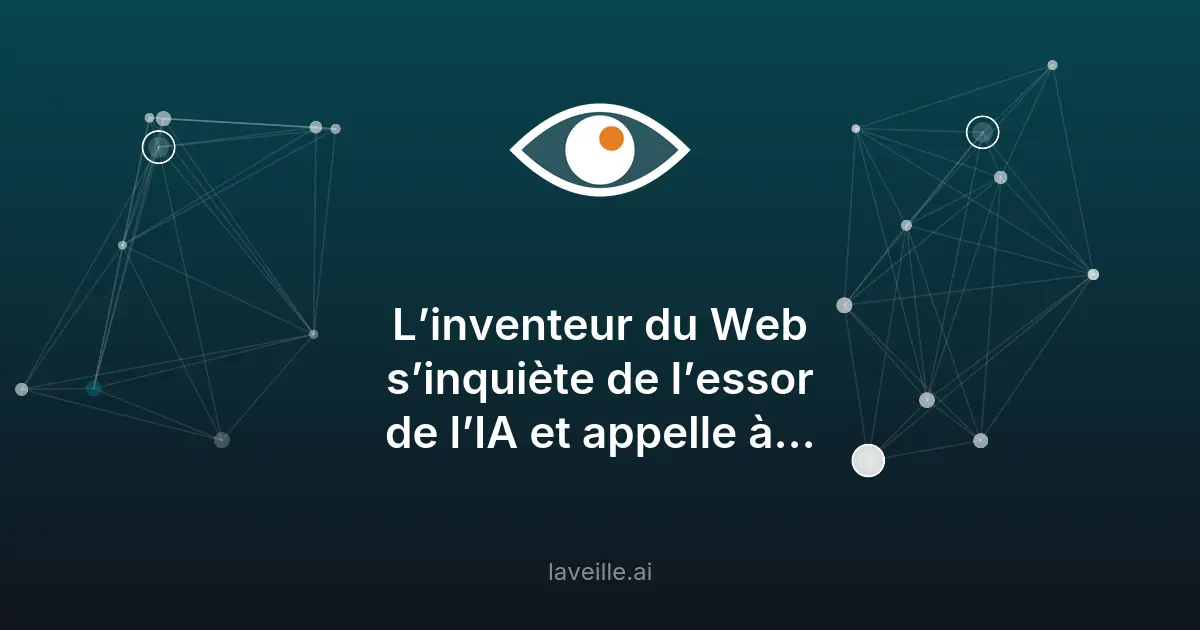 Tim Berners-Lee critique l'IA et propose une solution