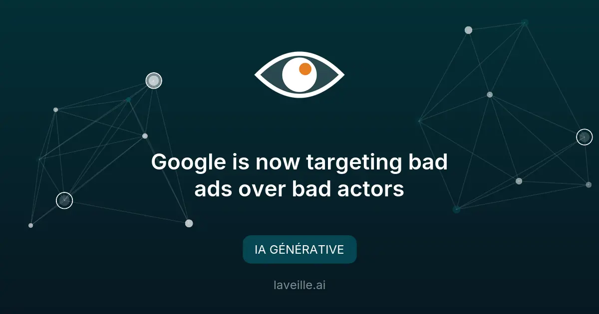 Google utilise l'IA pour bloquer 8,3 milliards de publicités