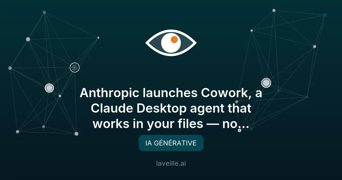 Cowork par Anthropic : L'IA qui simplifie la gestion de fichiers