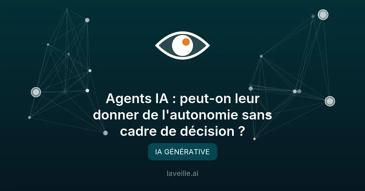 Agents IA : comment garantir leur autonomie ?