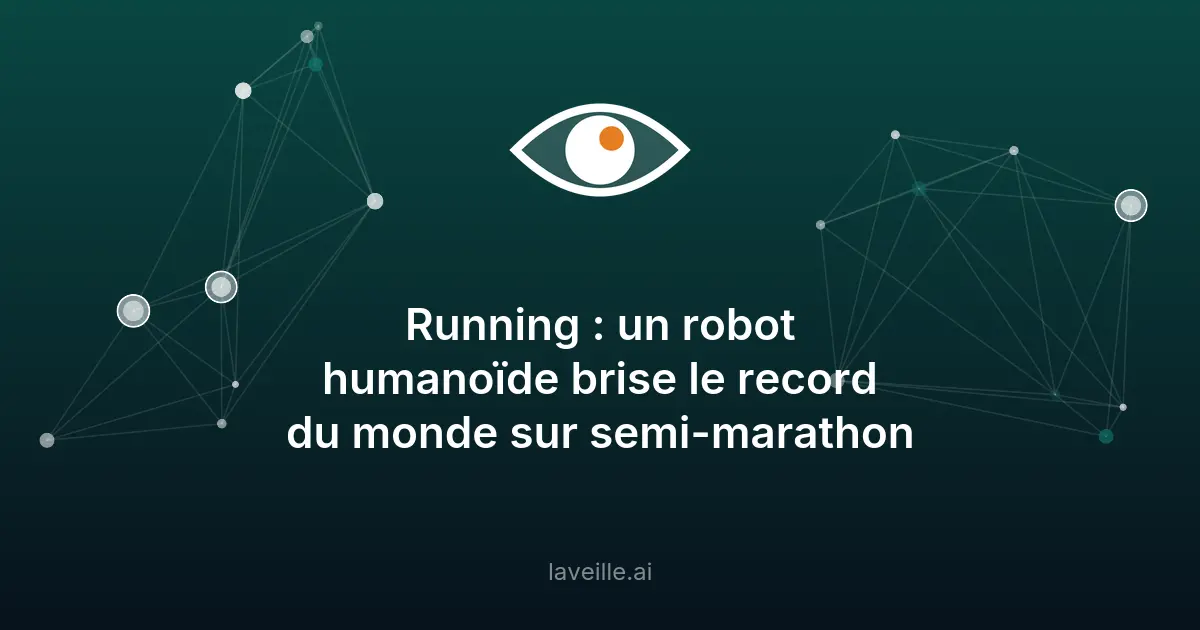 Record du monde battu par un robot humanoïde lors d'un semi-marathon