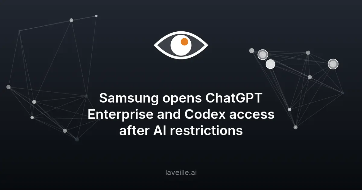 Samsung élargit l'accès à ChatGPT Enterprise et Codex