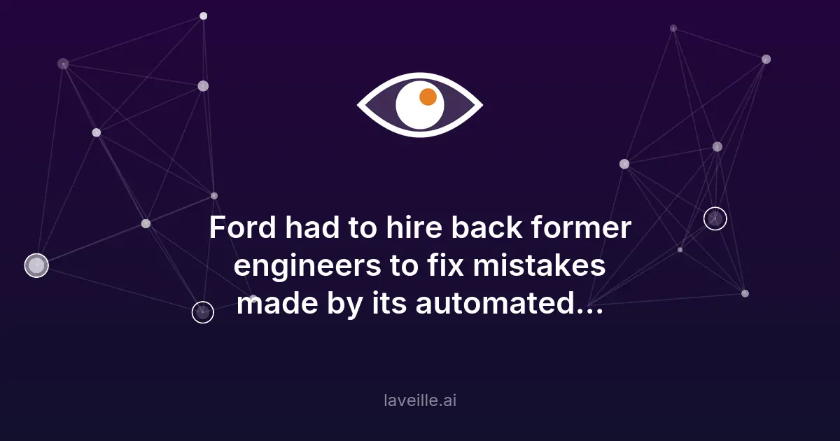Ford rappelle 350 ingénieurs pour corriger les angles morts de ses systèmes automatisés, avant de dominer le palmarès J.D. Power