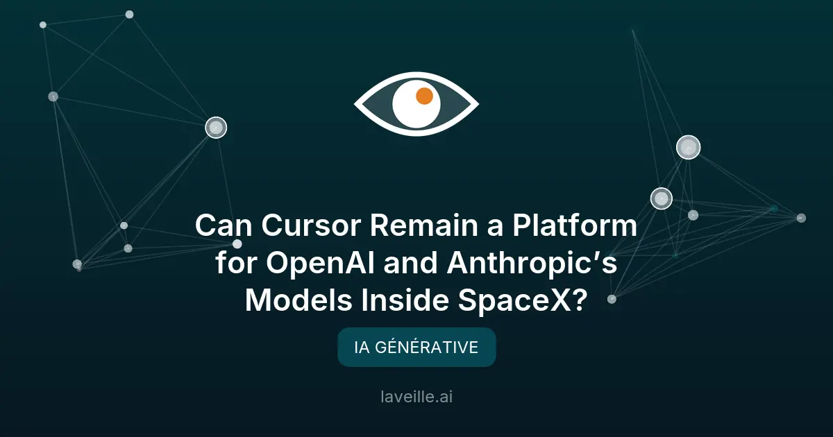 SpaceX acquiert Cursor : quel avenir pour OpenAI et Anthropic ?