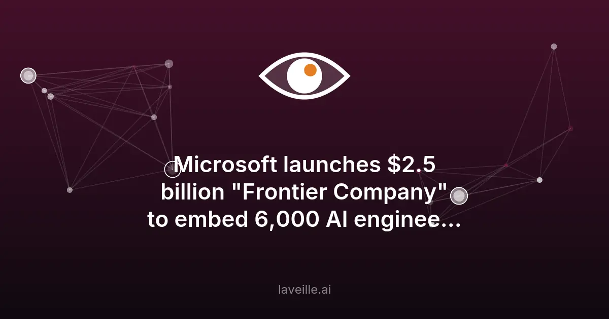 Microsoft investit 2,5 milliards dans l'IA pour les entreprises