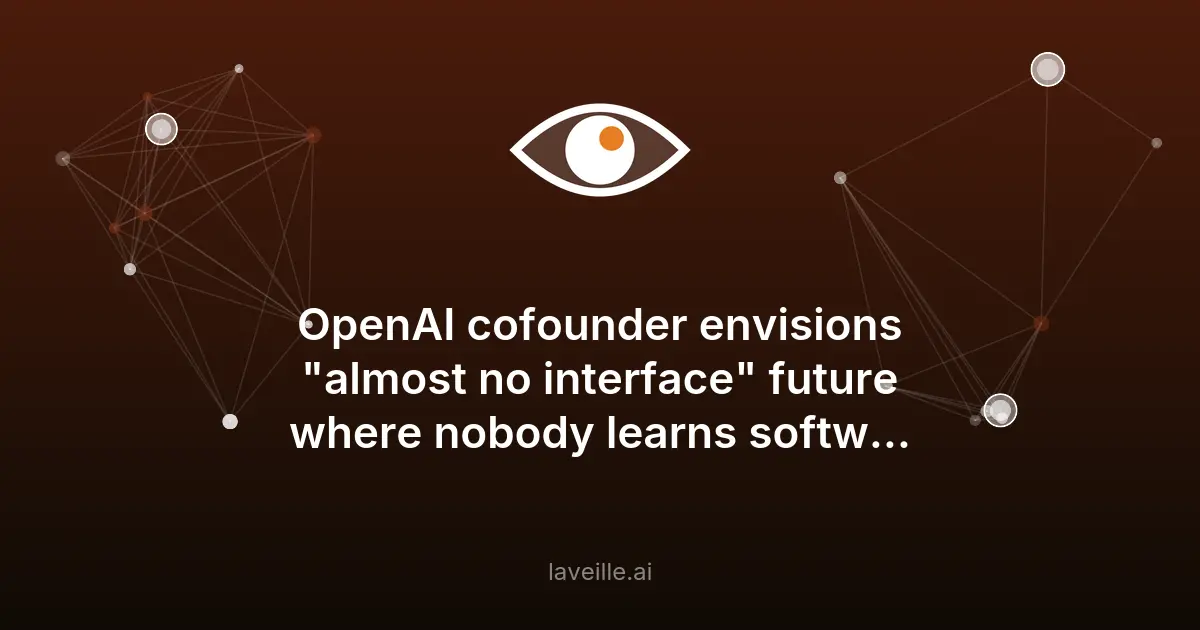 OpenAI : vers un futur sans interface logicielle ?