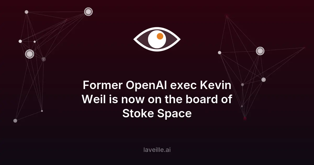 Un ex-OpenAI rejoint Stoke Space pour sa fusée réutilisable