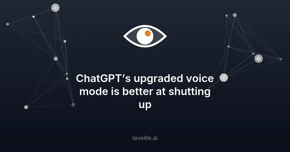 ChatGPT Voice amélioré avec GPT-Live-1
