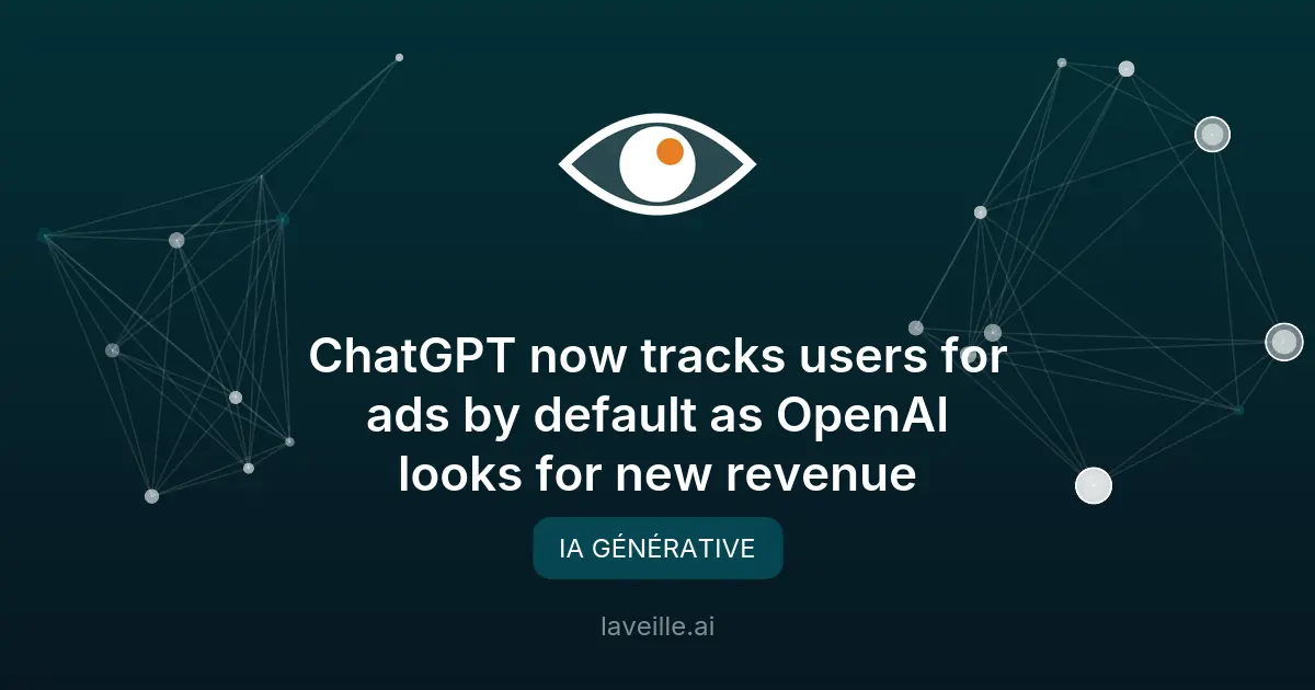 ChatGPT active le tracking publicitaire par défaut